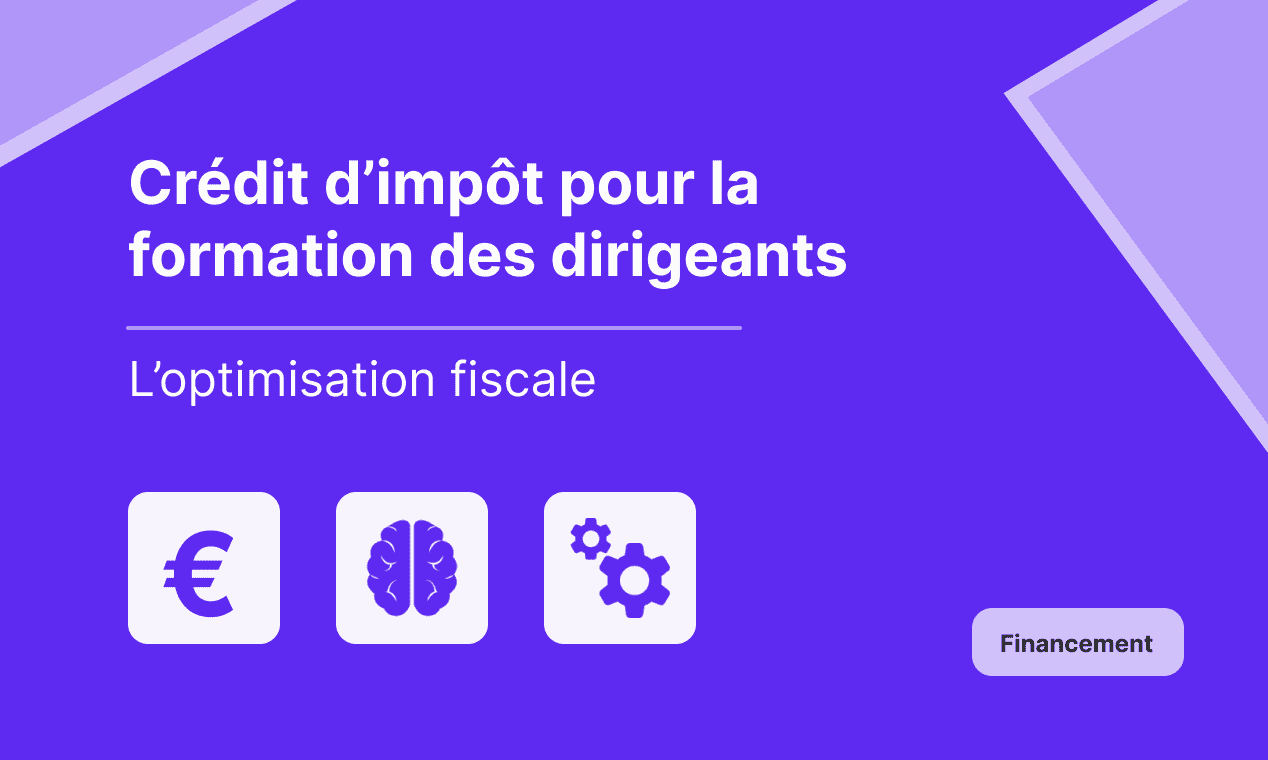 Le crédit d'impôt formation pour les dirigeants